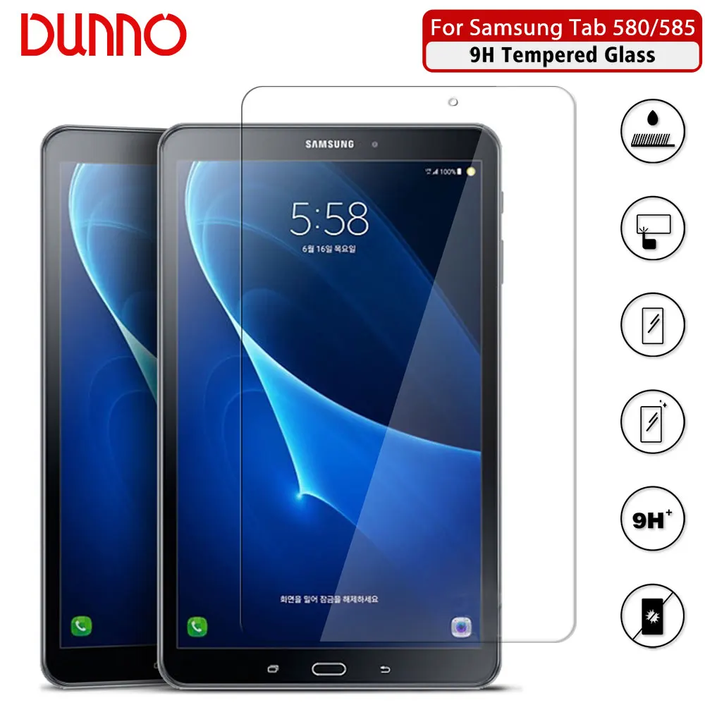 Закаленное защитное стекло для Samsung Galaxy Tab A 2016 10 1 SM-T580 T585 T587 | Компьютеры и офис