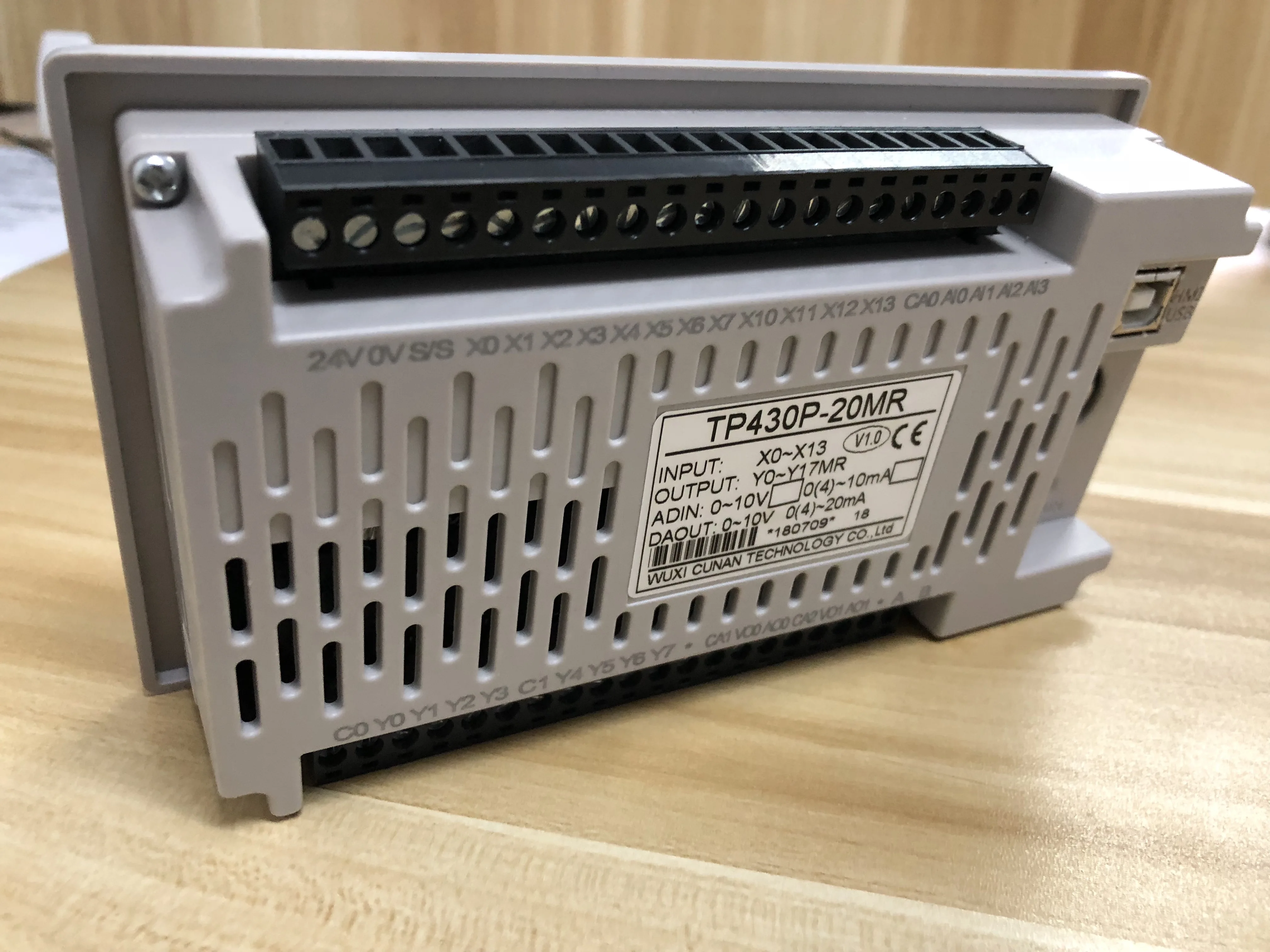 

Temperature Acquisition of PT100 Thermocouple by PLC op320 Integrator