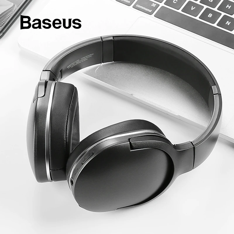  Baseus D02 Bluetooth наушники Складные bluetooth гарнитура беспроводные наушники портативные Bluetooth наушники с микрофоном для телефона 