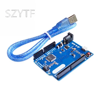 

R3 Microcontroller Atmega32u4 Development Board With USB Cable Compatible For Arduino DIY Starter Kit