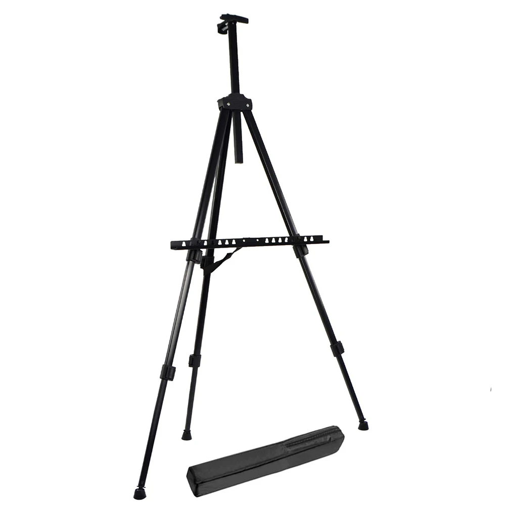

Travel Board Display School Portable Art Metal Tripod Painting Easel Folding Students Stand Craft Supplies Adjustable Height
