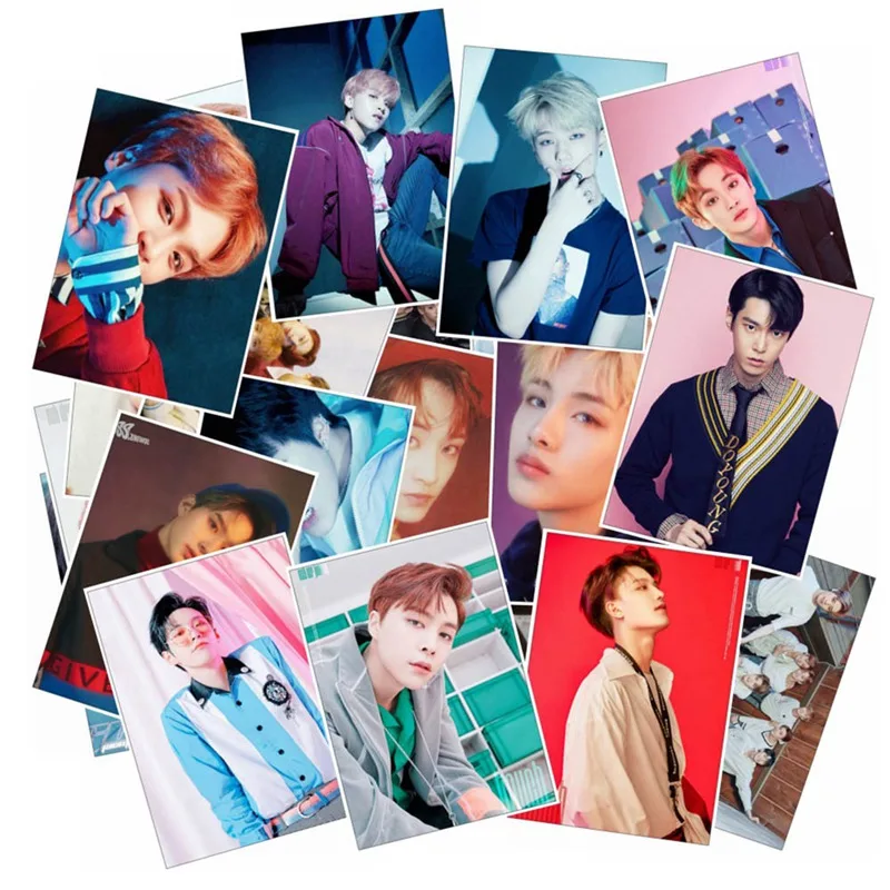 Kpop Высокое качество корейский Для мужчин команды NCT 127 U мечта сочувствия ЛОМО карта с фотографией Стикеры липкий Фотокарта плакат 25 шт./компл. Лидер продаж