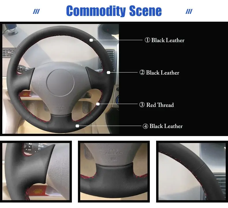 for Toyota Mark 2 steering wheel cover