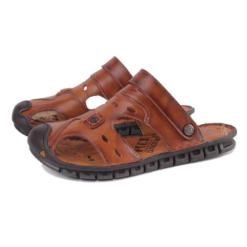 

sandalen size v sandalias zandalias safety da ete sandalia 2020 shoes vietnam man rubber sandalet heren herren sandalle leather