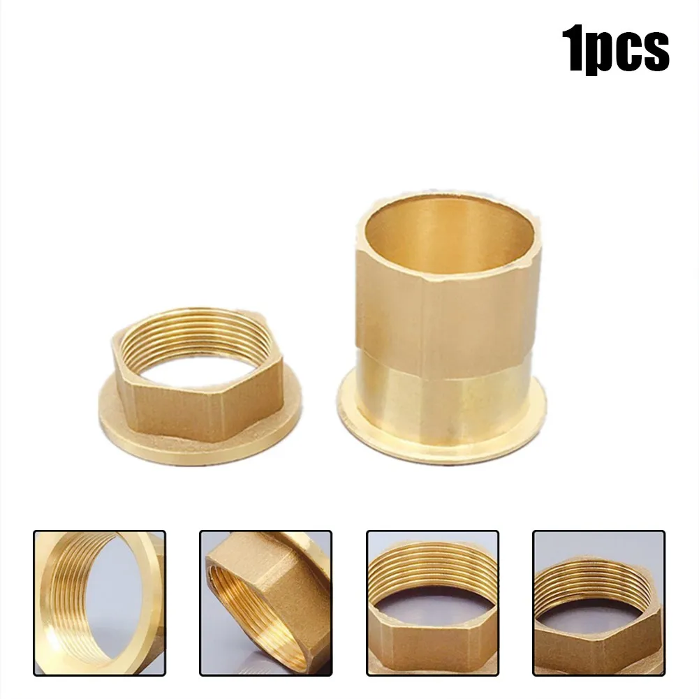 

1/2pcs Backnut Fine Pitch Thread Brass 32mm Monobloc Mixer Tap Backnut Kitchen Basin Sink Bathroom Back Nut Pipe