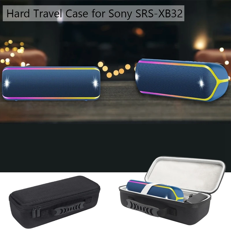 Portable Travel Case Storage Bag Protective Pouch Bag Carry Case For Sony Srs-Xb32 Powerful Portable Waterproof Wireless Speaker