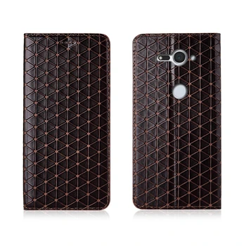 

Gneuine eather flip phone case for Sony Xperia XZ2 Compact/Xperia XZ2 Premium phone sleeve case stand cover card slot holder