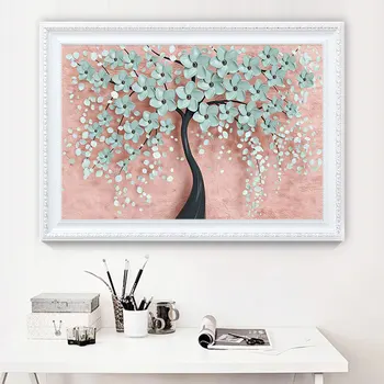 

Needlework diamond embroidery high quality resin fashion diamond painting cross stitch blossom tree handmade home decoration