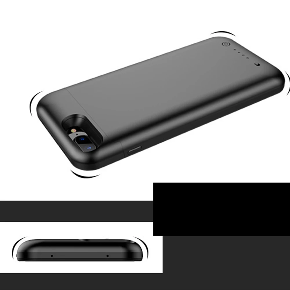 Для iphone 7 8 чехол для аккумулятора 4500 мАч Высокое качество Тонкий чехол для зарядного устройства умный внешний аккумулятор для iphone 7 8 чехол для аккумулятора