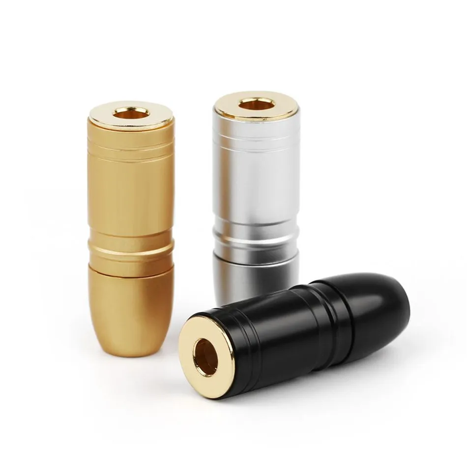 3PCS 4 4mm Jack Speaker Plug 5 Poles Female Balance Earphone Plug Connectors For Headphone Upgrade Cable For NW WM1Z A 6mm ID