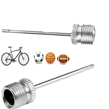 

100 PCS Sports Ball Inflating Pump Needle Football Basketball Soccer Inflatable Air Valve Adaptor Stainless Steel Pump Pin