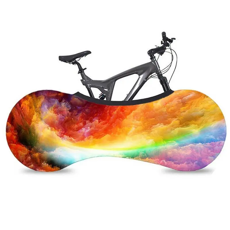 

Bike Wheel Cover Bag Dust-proof Elastic Sunshade Tyres Chain Protective Storage Case For Mountain Bikes