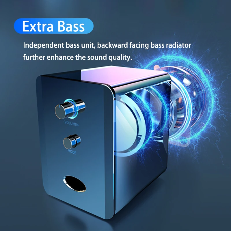 2020 TV Sound Bar USB Wired and Wireless Bluetooth