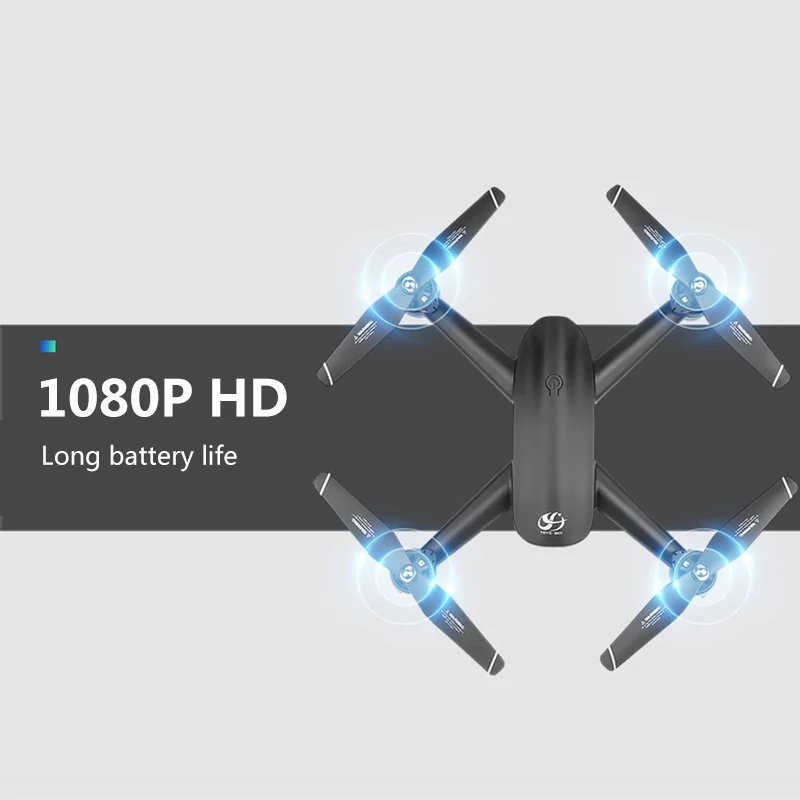 S165 Дрон 4k HD камера 1080p оптический поток позиционирования двойная с GPS