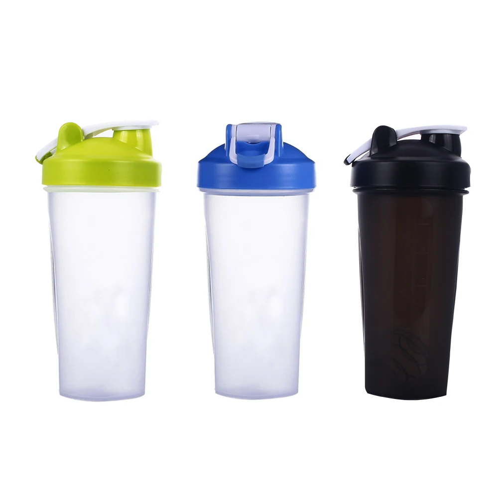 

600ml Shake The Cup Outdoor Kettle Round Fruit Juice Camping Single Layer Sport Bottle Work out Hiking Strong Drink Water