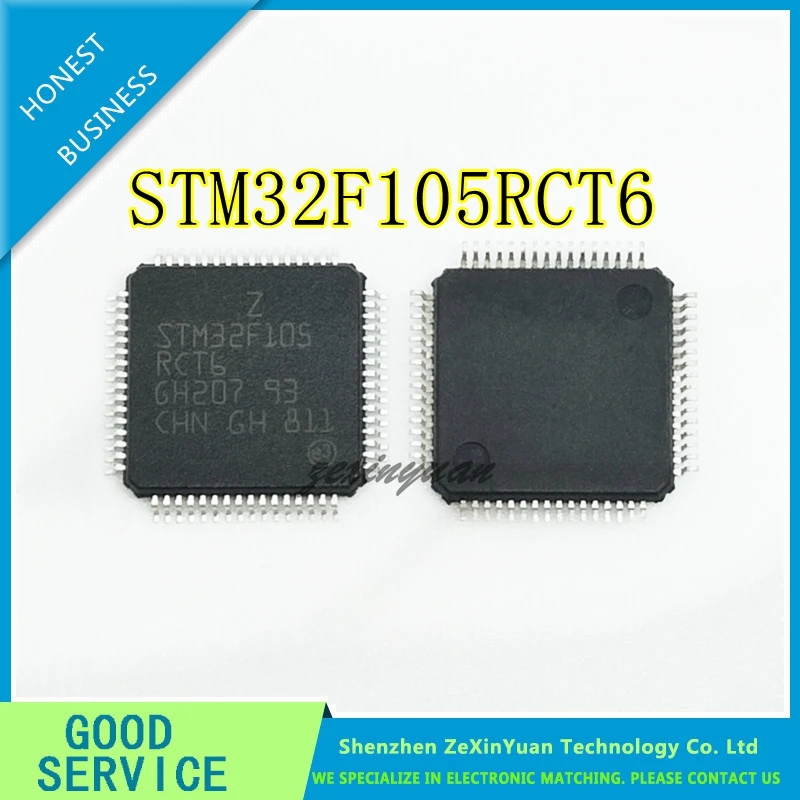 5 шт./лот STM32F105 STM32F105RCT6 LQFP-64 микроконтроллер ARM лучшего качества