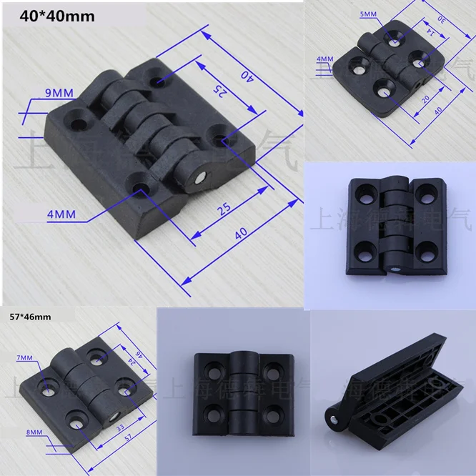 

10pcs/lot Nylon hinges durable Mini Butterfly Door Hinges Cabinet Drawer Jewellery Box Decor Hinge For Furniture Hardware