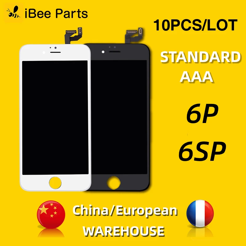 IBee детали 10 шт. класс AAA высшее качество для iPhone 6 Plus 6S ЖК-дисплей 3D сенсорный экран