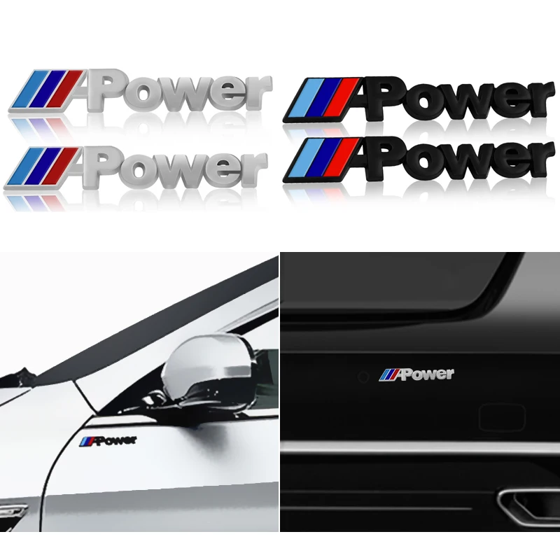 

2pcs Car Emblem Badge Sticker for Bmws M Sticker X1 X3 X4 X5 X6 X7 E46 E90 F20 E60 E39 E70 E92 F30 F20 F10 Car Decal Accessories