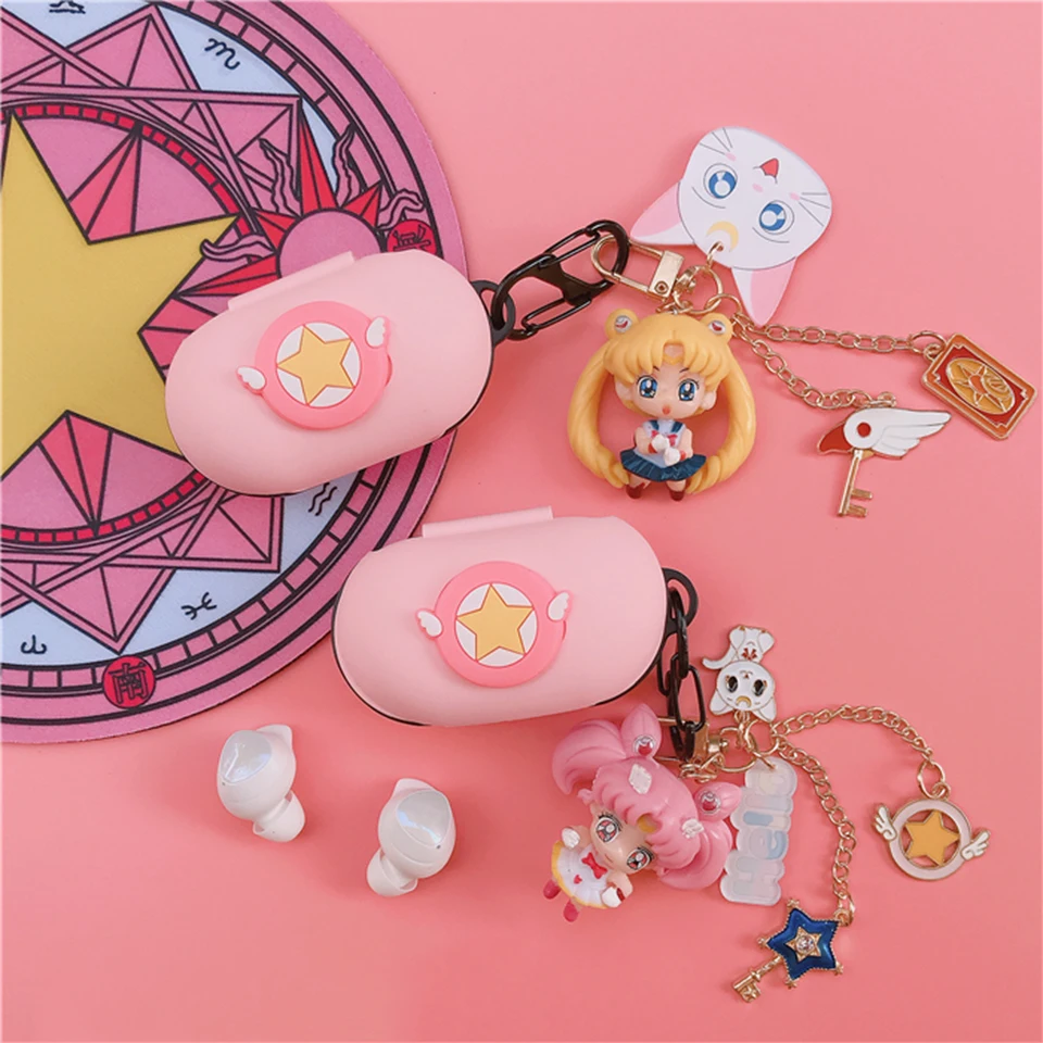 Cartoon Pink Silicone Cover for Samsung 