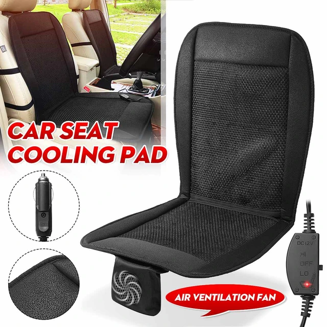 12V New summer cool ventilation cushion car cushion cooling seat air fan  massage seat air conditioning cushion 2 speeds low/high - AliExpress