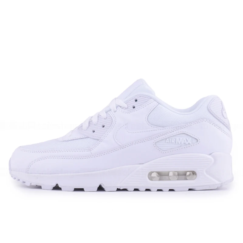 Оригинальные женские кроссовки для бега NIKE AIR MAX 90, спортивные уличные кроссовки, удобные, прочные, дышащие, 345017-601