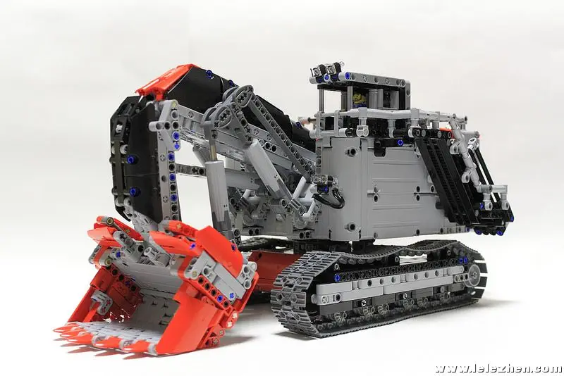 

2019 RC Power Function Technic MOC-1874 Terex RH400 Mining Excavator Building Blocks Toy Kit Educational Children Birthday Gift