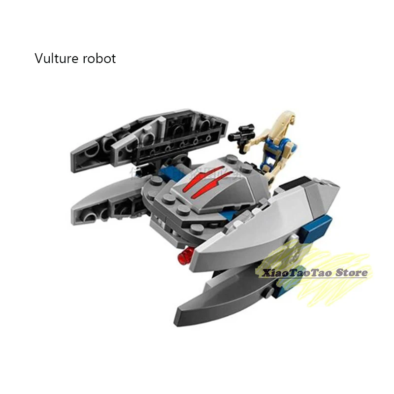 Звездные войны серии 05145 05004 X-Wing Starfighterd 05147 имперский десантный корабль строительные блоки кирпичи подарок для детей Совместимость - Цвет: Vulture robot