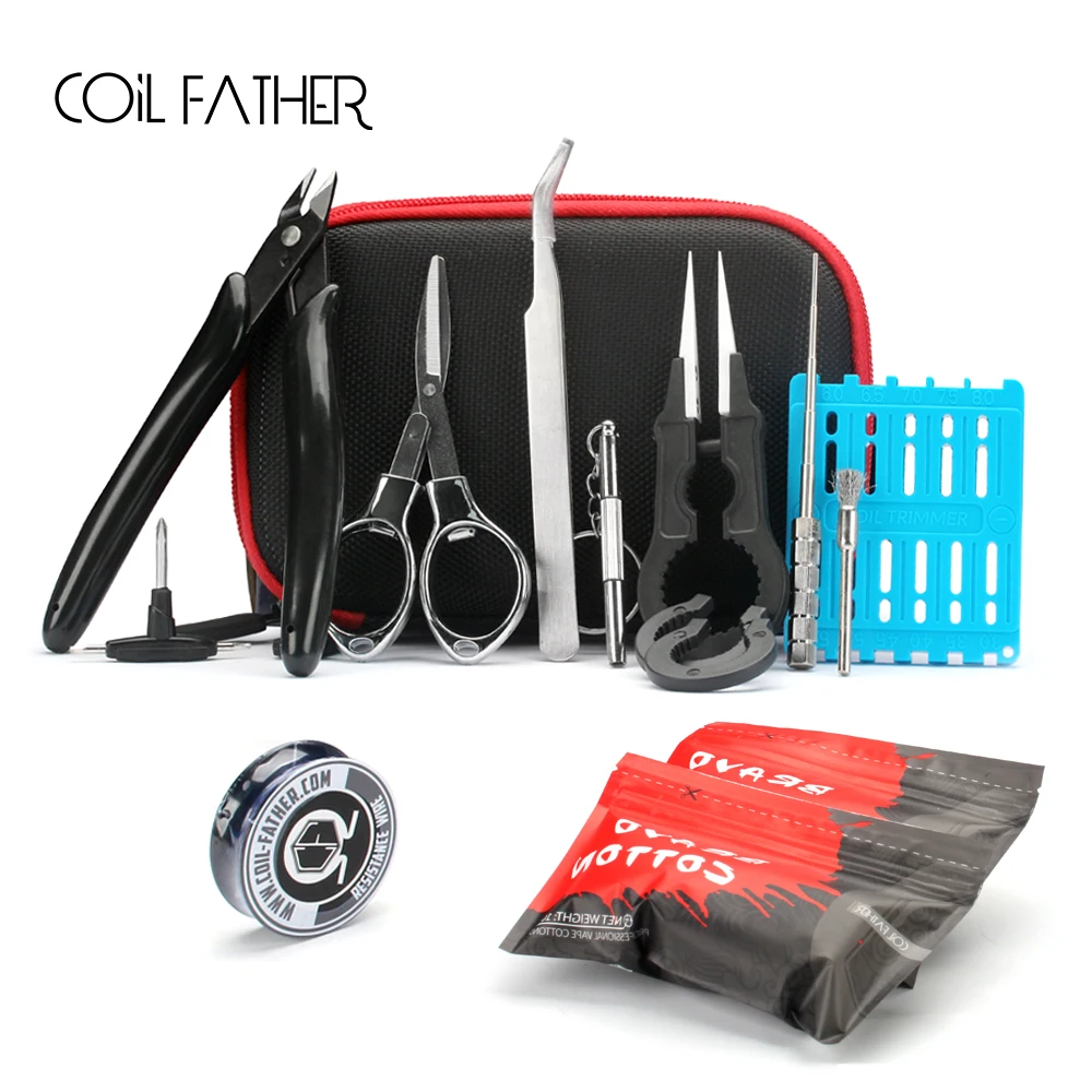 Набор инструментов Coil Father X9 Master V3 керамический Пинцет сделай сам для вейпа