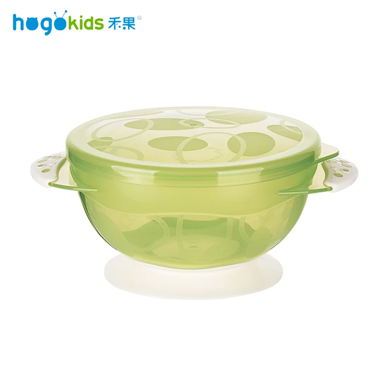 Hogokids детская миска, посуда для кормления, PP Детское блюдо на присосках, миска для обучения ребенка, подарочная коробка