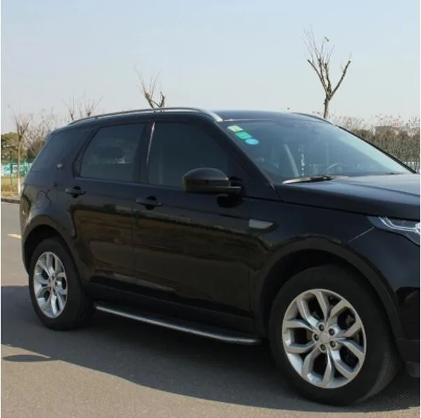 Car Aluminum Alloy+ ABS Running Board Side Step Nerf Bar Guard For Land Rover Discovery Sport
