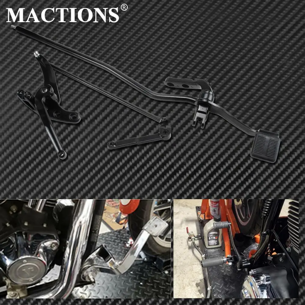 

Mactions Black Forward Control Levers Linkage Complete Kit Fits For Harley Dyna Street Bob 2006-2017 Fat Bob FXDF Super Glide