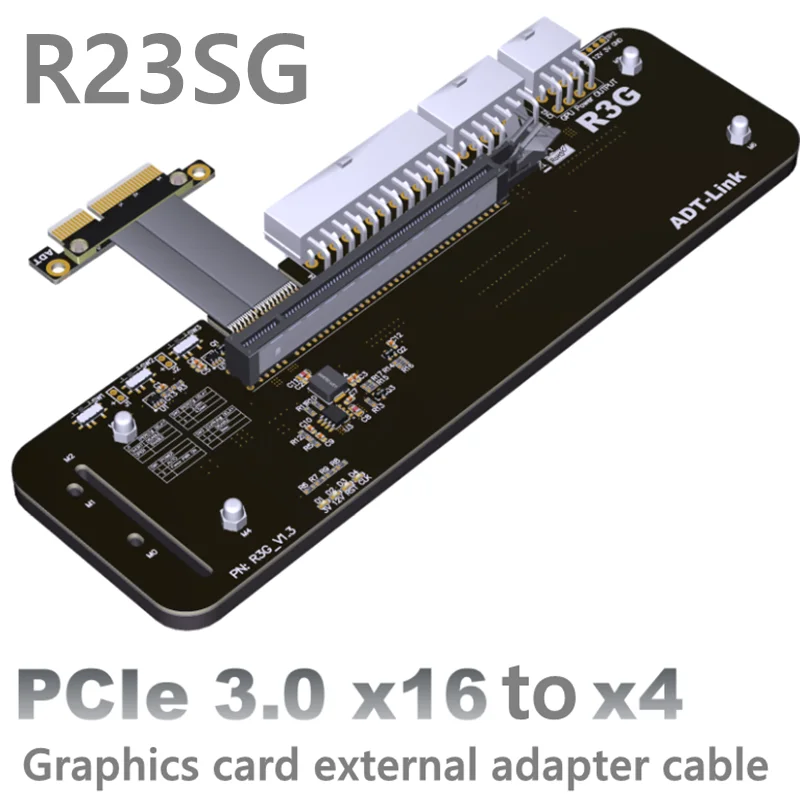 Кабель-удлинитель eGPU PCIe x16 на PCie x4 16x PCI-Express кабели для внешней видеокарты |