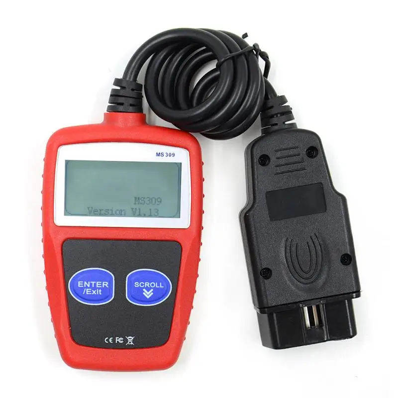 Полный сканер считыватель кода двигателя MS309 подключению CAN-шины OBD2 Creader 3001