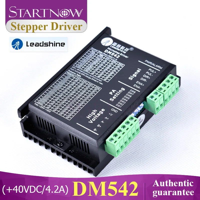 Startnow DM542 аналоговый шаговый двигатель драйвер двигателя 2 фазы 20-50 В постоянного