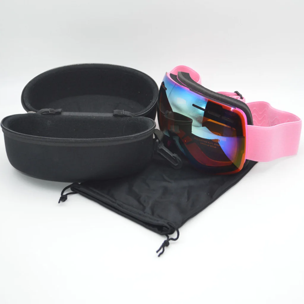 Sunglasses Case Zipper EVA Glasses Bag Hard Eyeglasses Goggles Protector Pouch Skiing Eyewear Case for Women Men Adults 