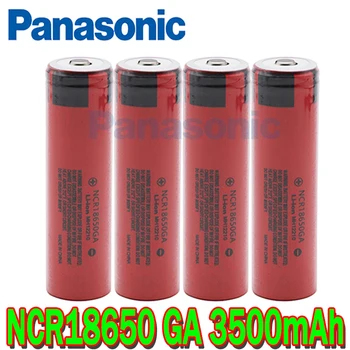 

Panasonic 18650 battery 3500mah 3.7v lithium battery for NCR18650ga 3500mah Suitable for flashlight battery Pointed