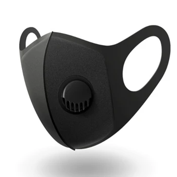 

20PCS Respiratory Valved Anti Dust Mouth Mask Anti-fog Haze Dust Pm2.5 Pollution Cropped Breathable Valve Face Mouth Mask