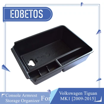 

Car Armrest Box For Volkswagen Tiguan MK1 2009-2015 Center Console Storage Glove Box Organizer Insert Tray Tiguan MK2 2016-2019