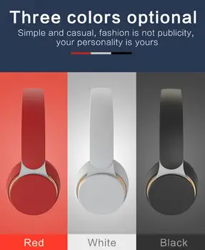 

sport headset wireless Bluetooth 5.0 earphone with mircophone stereo tf card folding metal for 3.5mm computer hifi headphone
