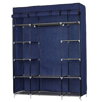 

Non-woven Cloth Large Capacity Wardrobe Folding Portable DIY Wardrobe Clothes Storage Cabinet Closet Home Furniture Home Decor