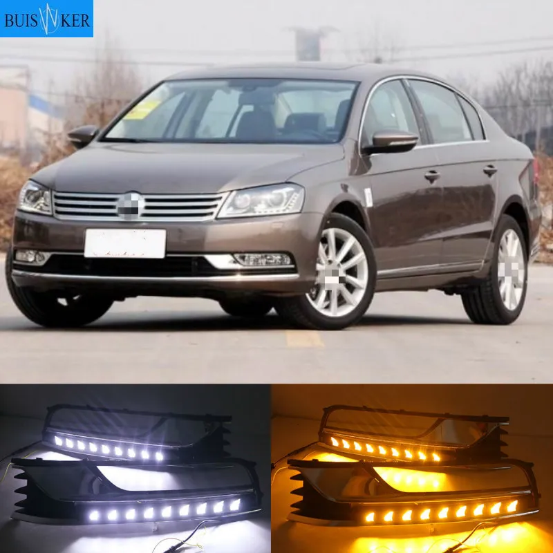

Дневные ходовые огни для Volkswagen VW Magotan 2012, 2013, 2014, 2015, 2 шт.
