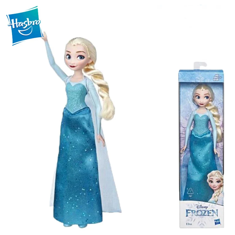 Hasbro Дисней замороженная Эльза принцесса игрушка Анна фигурка Коллекционная модель куклы Поющие Куклы набор игрушек для девочек - Цвет: E6738