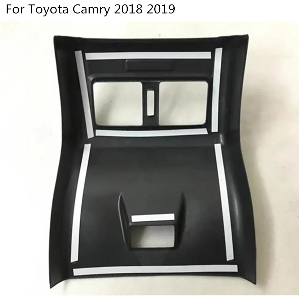 Для Toyota New Camry XV70 автомобильный подлокотник для хранения с отделкой задней стороны, вытяжки для кондиционера