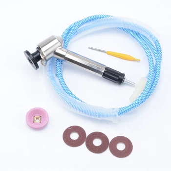 

Adjustable Speed Pneumatic Grinding Machine Mini Pneumatic Polishing Machine 90 Degree Right Angle 45 Elbow Trimming Wind Grindi