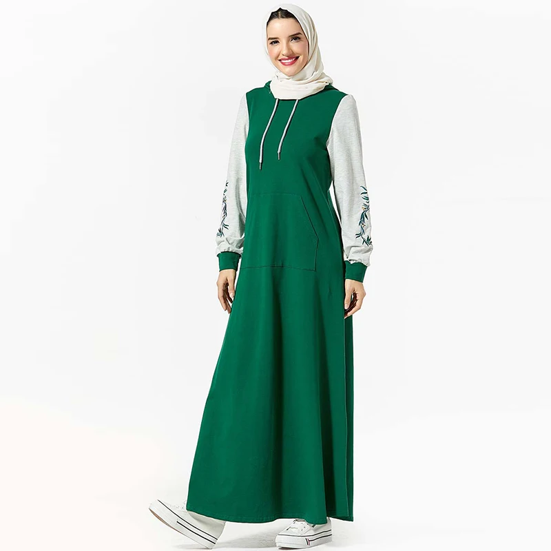 Худи для девочек abaya Дубай мусульманский хиджаб платье Абая для женщин Турция Кафтан Marocain кафтан Robe Tesettur Elbise Vestidos