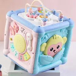 Sorter Toys Hexahedron Shaped Building Blocks and Sorting Toy Early Educational Toy for Girl Boys Birthday Gift