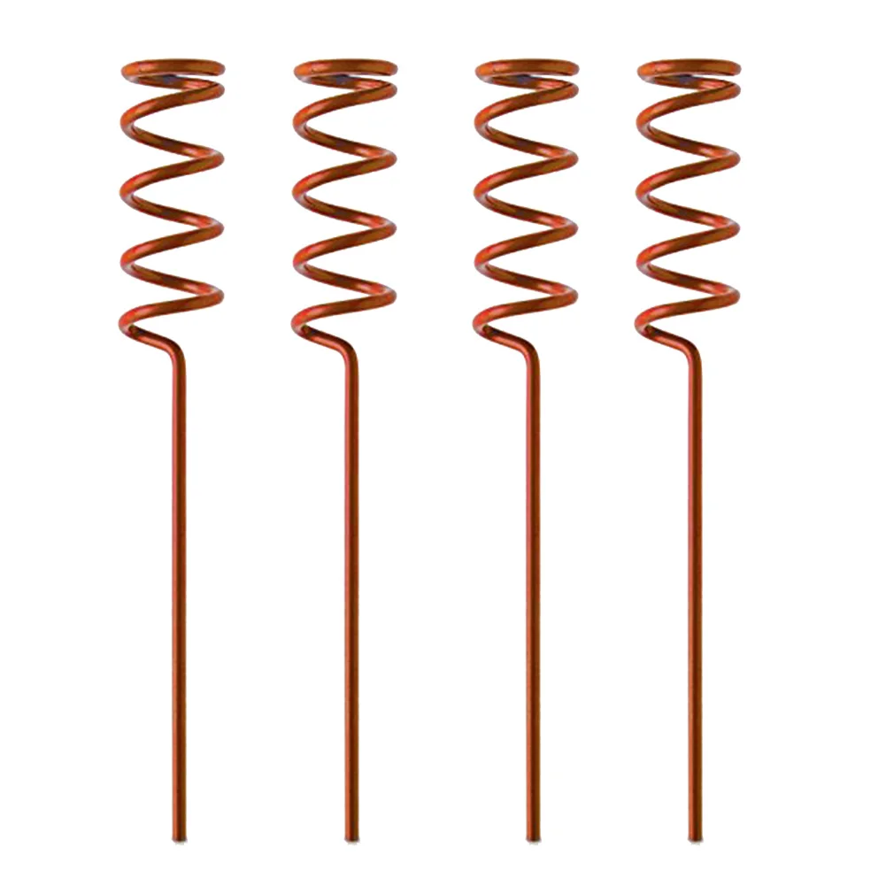 spiral fishing rod holder