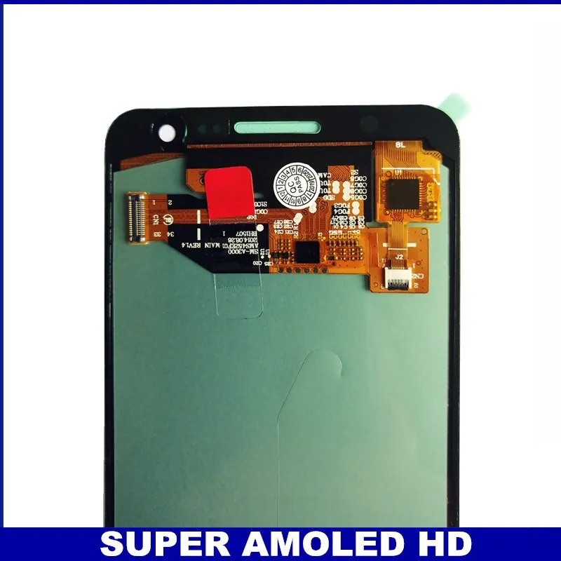 Для samsung Galaxy A3 A300 A3000 AMOLED ЖК-дисплей сенсорный экран дигитайзер замена сотового телефона наклейка закаленное стекло