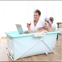 Складная Ванна для взрослых, баррель для ванны, полностью закрывающая ванну, пластиковая домашняя ванна, большая ванна с крышкой